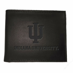 Indiana University, Bi-Fold Wallet, Black - Collegiate Home