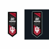 LED Wall Decor, College Football Pennant, Indiana University - Collegiate Home