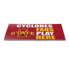 Iowa State University Fan Mat, 28"x16" - Collegiate