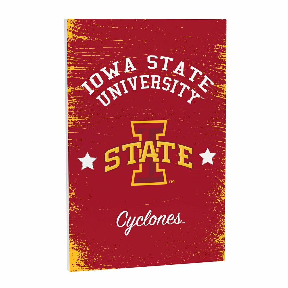Iowa State University Wood Wall Sign, 16x24 - Collegiate Home