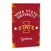 Iowa State University Wood Wall Sign, 16x24 - Collegiate Home