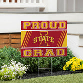 Iowa State University Coroplast Yard Sign Graduate - Collegiate Home