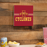 Iowa State University Wood Wall Sign, 12x12 - Collegiate Home