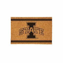 Iowa State University Large One Color Coir Mat, 36"x24" - Collegiate