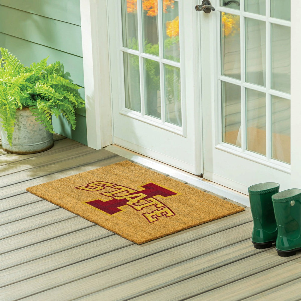 Iowa State University Large Full Color Coir Mat, 36"x24" - Collegiate