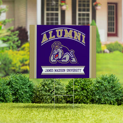 James Madison University Coroplast Yard Sign Alumni - Collegiate Home
