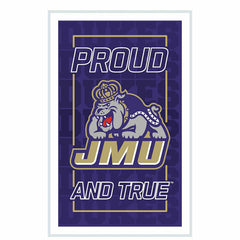 James Madison University College Rectangle Neolite LED Decor - Collegiate Home