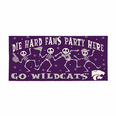 Kansas State University,University of Kansas Flocked Coir Halloween Sa - Collegiate