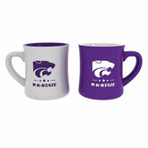 Kansas State University 10oz Ceramic Cup Set, 2pc - Collegiate Home