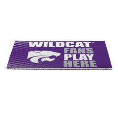 Kansas State University Fan Mat, 28"x16" - Collegiate