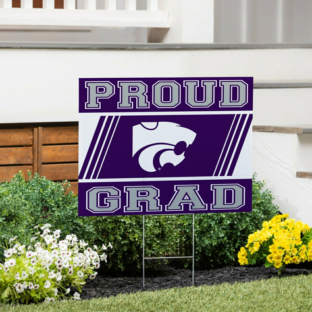 Kansas State University Coroplast Yard Sign Graduate - Collegiate Home