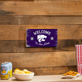 Kansas State University Wood Wall Sign, 6x11 - Collegiate Home