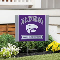 Kansas State University Coroplast Yard Sign Alumni - Collegiate Home