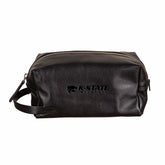 Kansas State University, Embossed Toiletry Bag, Black - Collegiate Home