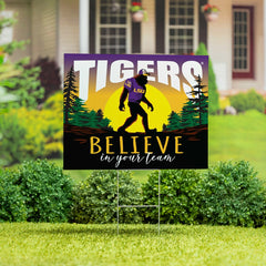 Louisiana State University Yard Sign, Bigfoot - Collegiate Home