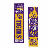 47" Double Sided Leaner, Louisiana State University, Halloween - Collegiate Home