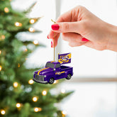 Louisiana State University Rally Truck Ornament, Set of 2 - Collegiate Home