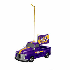 Louisiana State University Rally Truck Ornament, Set of 2 - Collegiate Home