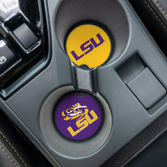 Louisiana State University Car Coaster Set, 2pc - Collegiate Home