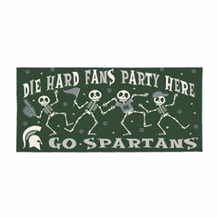 Michigan State University Flocked Coir Halloween Sassafras Switch Mat, - Collegiate