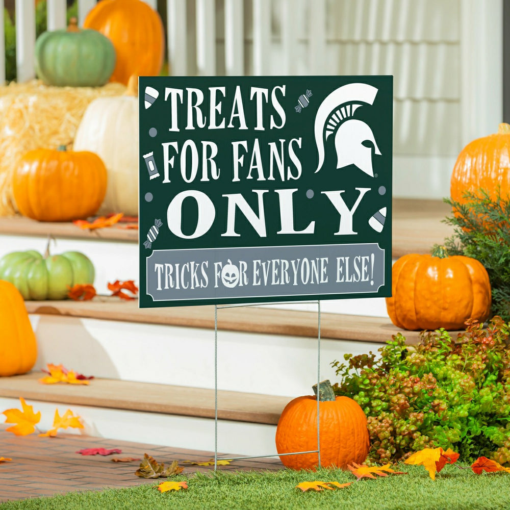 Michigan State University Yard Sign, Halloween Treats for Fans - Collegiate Home