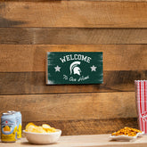 Michigan State University Wood Wall Sign, 6x11 - Collegiate Home