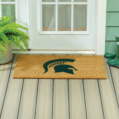 Michigan State University Large Full Color Coir Mat, 36"x24" - Collegiate