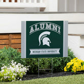 Michigan State University Coroplast Yard Sign Alumni - Collegiate Home