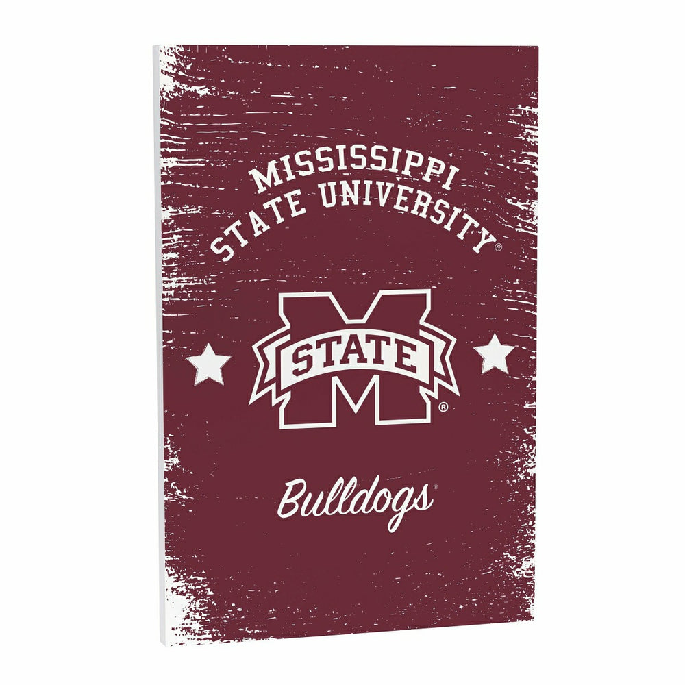 Mississippi State University Wood Wall Sign, 16x24 - Collegiate Home