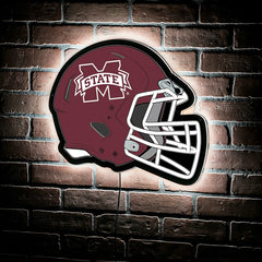 LED Wall Decor, Helmet, Mississippi State University - Collegiate Home