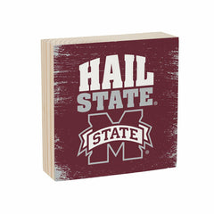 Mississippi State University Plock, Down Home Fans, 6x6 - Collegiate Home