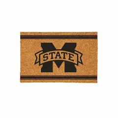 Mississippi State University Large One Color Coir Mat, 36"x24" - Collegiate