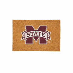 Mississippi State University Large Full Color Coir Mat, 36"x24" - Collegiate