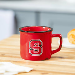 North Carolina State University Ceramic Camp Cup with Enamel Finish, 1 - Collegiate Home