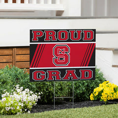 North Carolina State University Coroplast Yard Sign Graduate - Collegiate Home