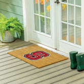 North Carolina State University Large Full Color Coir Mat, 36"x24" - Collegiate