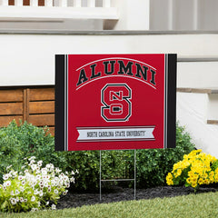 North Carolina State University Coroplast Yard Sign Alumni - Collegiate Home