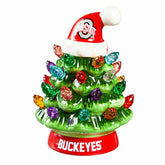 4" Mini LED Tabletop Christmas Tree, Set of 2, Ohio State University - Collegiate Home