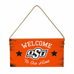 Oklahoma State University Wood Wall Sign, 6x11 - Collegiate Home