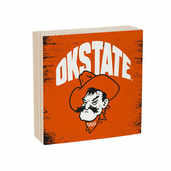 Oklahoma State University Plock, Down Home Fans, 6x6 - Collegiate Home