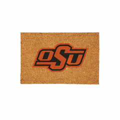 Oklahoma State University Large Full Color Coir Mat, 36"x24" - Collegiate
