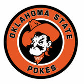 LED Wall Decor, Round, Oklahoma State University - Collegiate Home