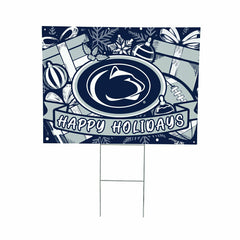 Penn State Yard Sign, Holiday - Collegiate Home