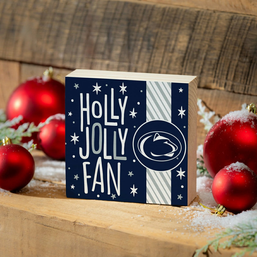Penn State Block, Holiday, 6x6 - Collegiate Home