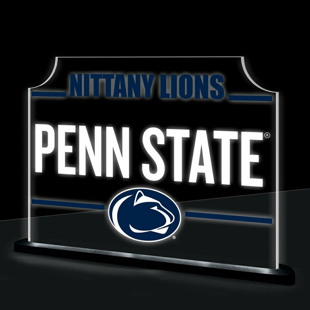 Penn State College Rectangle Desklite LED Decor - Collegiate Home
