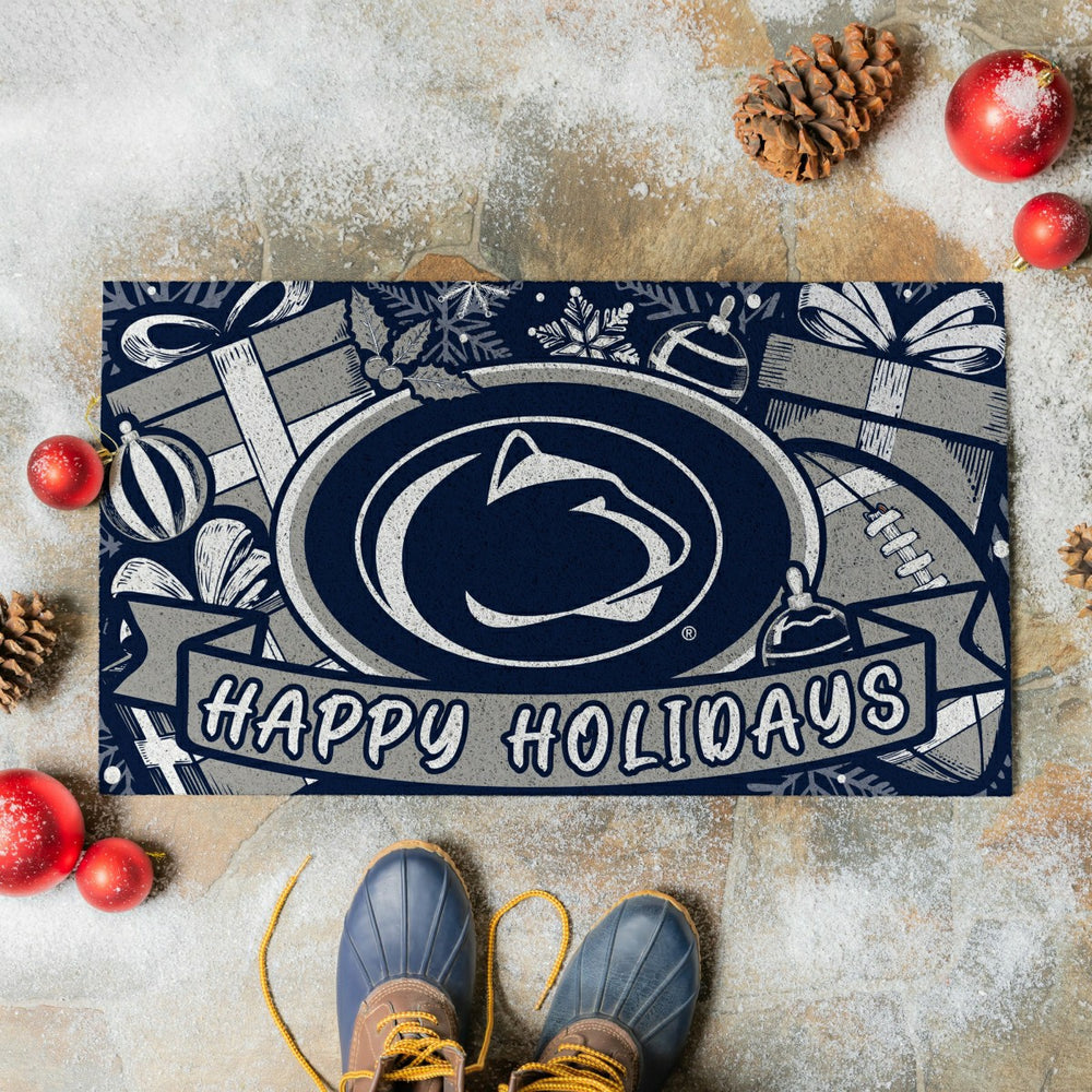 Penn State Holiday PVC Mat, 28"x16" - Collegiate