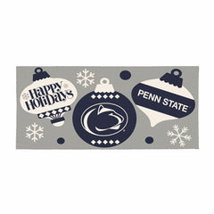 Penn State Holiday Flocked Coir Sassafras Switch Mat, 22"x10" - Collegiate