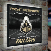 Purdue University 23"H x 23"L LED Wall Decor, Edgelite, Square - Collegiate Home