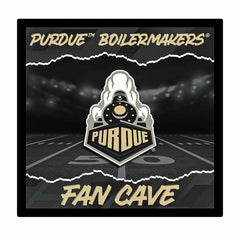 Purdue University 23"H x 23"L LED Wall Decor, Edgelite, Square - Collegiate Home