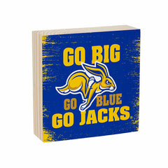 South Dakota State University Plock, Down Home Fans, 6x6 - Collegiate Home